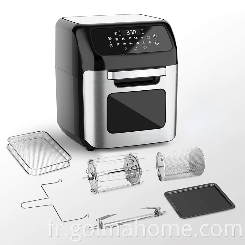 12L numérique sans huile grande taille 20L Air Fryer Four